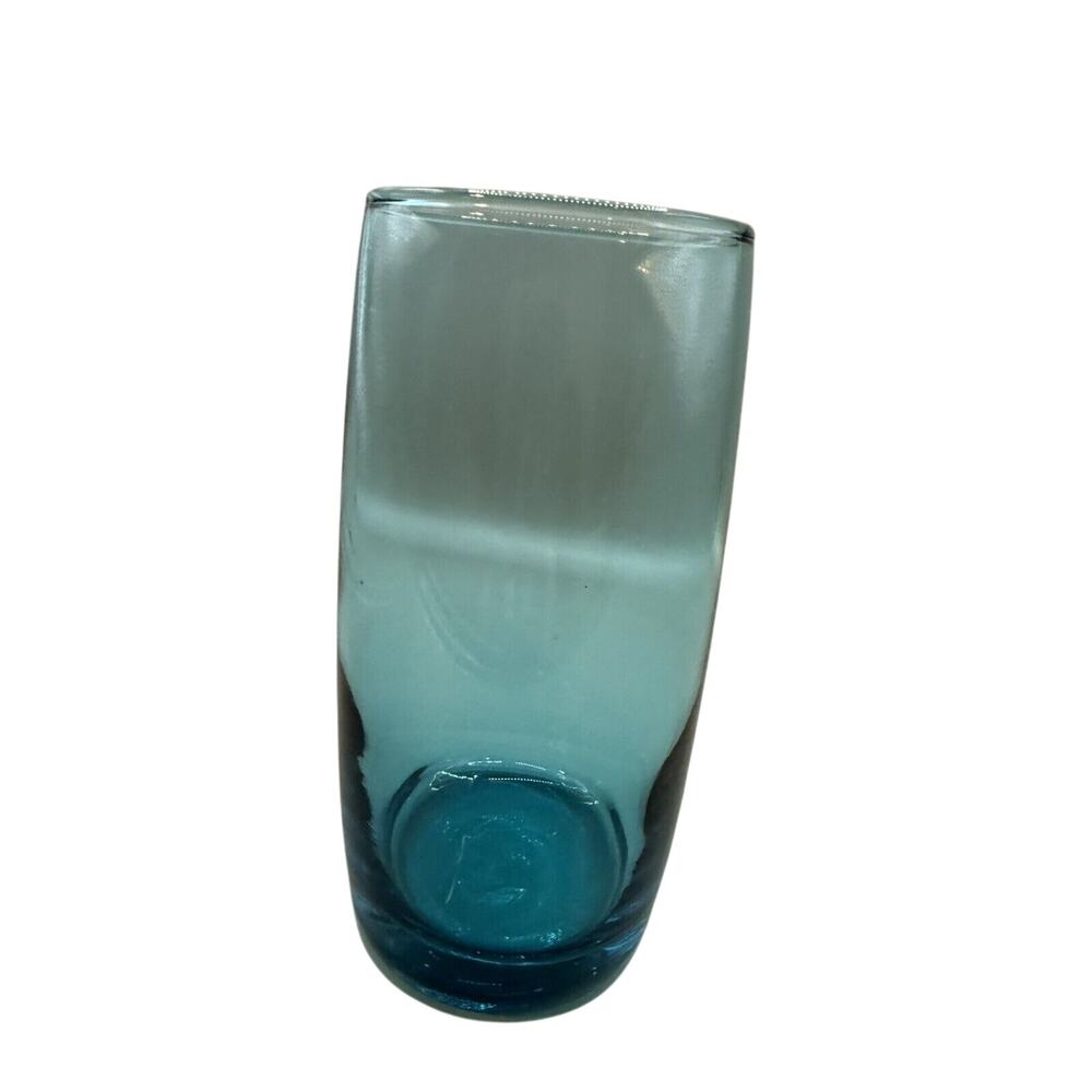 Vintage Cobalt Blue Drinking Glass Vintage Tumbler